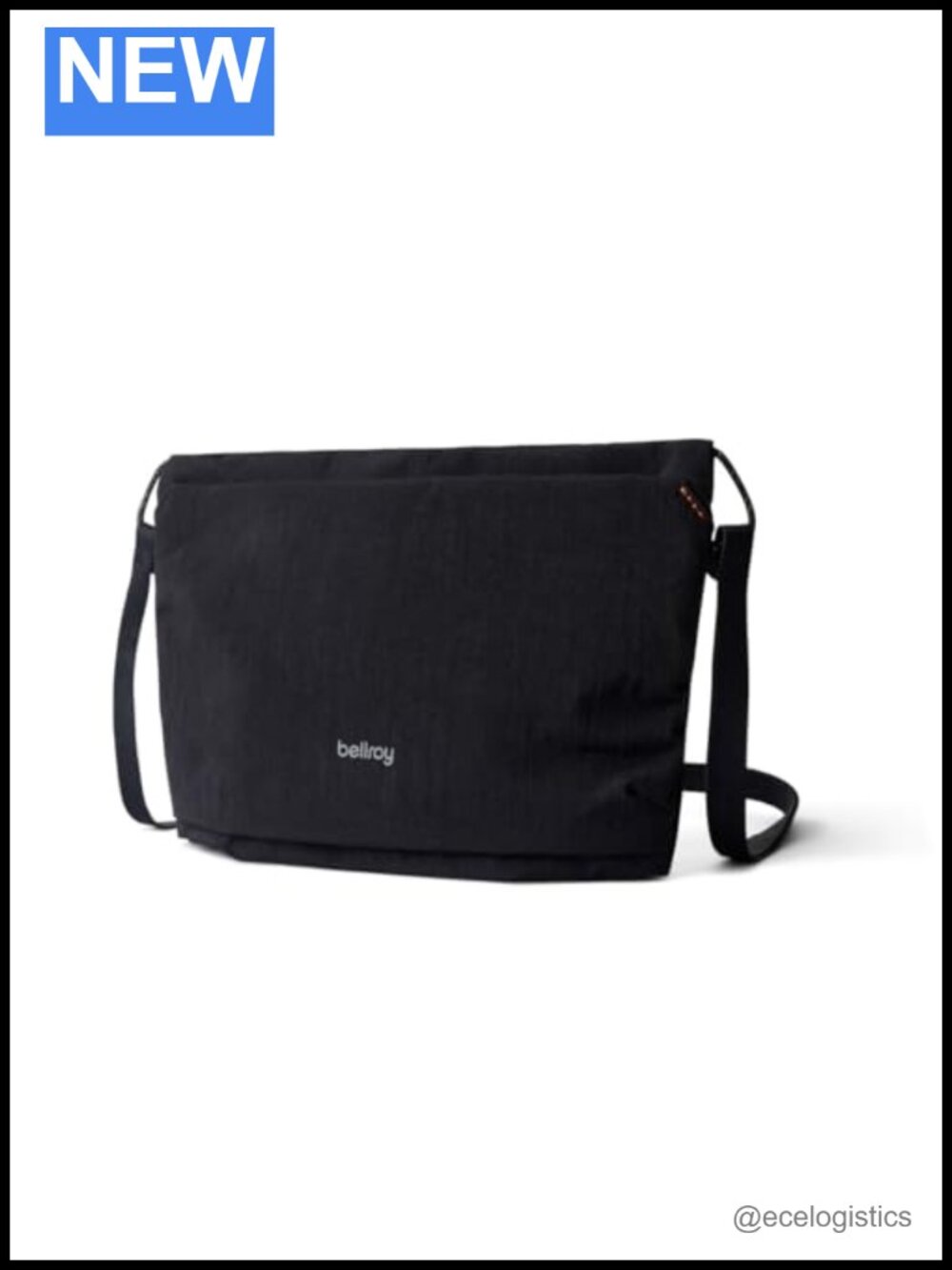 Bellroy Lite Sacoche Crossbody Bag Adjustable Strap Water Resistant Recycled